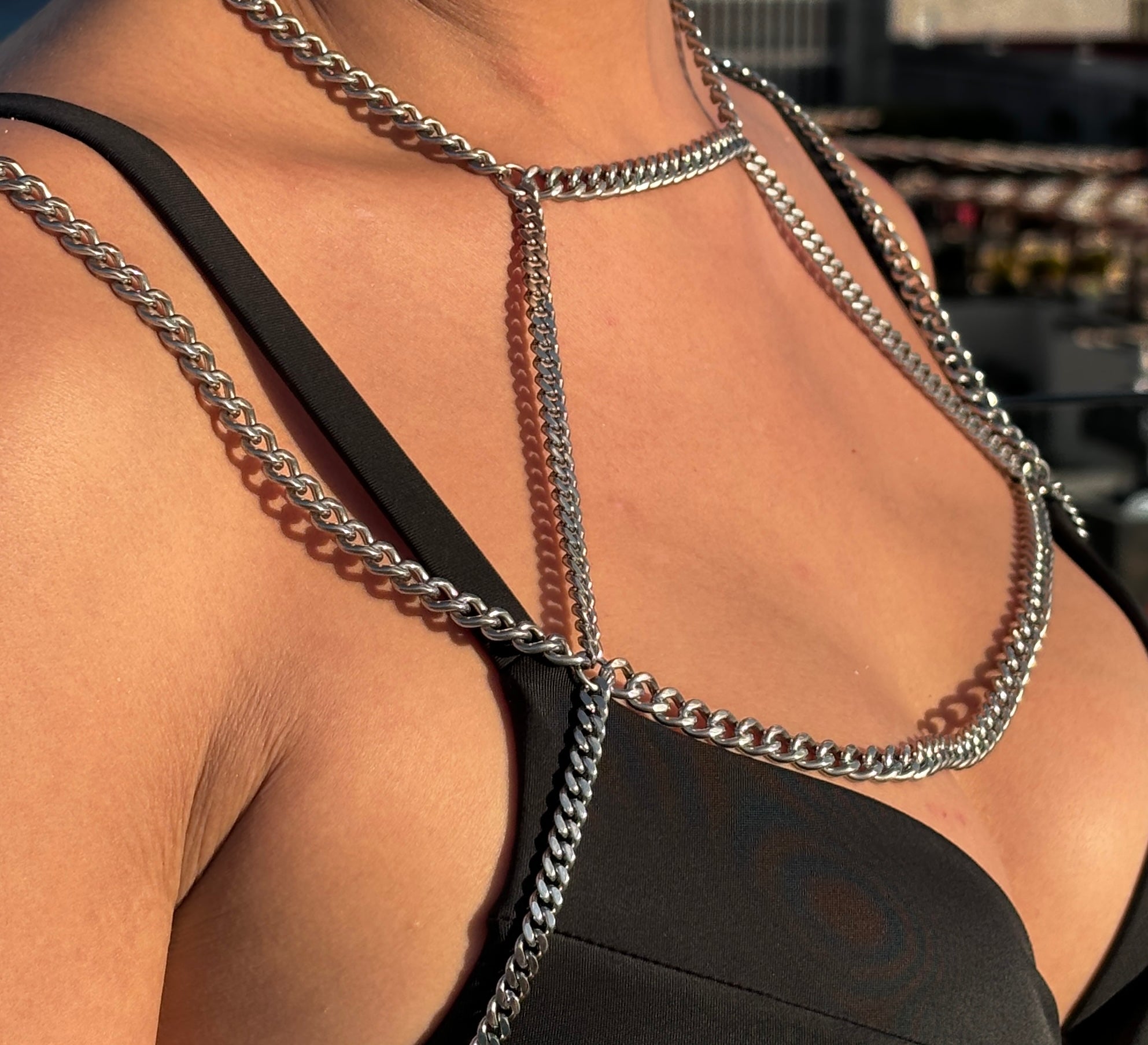 Royal Chain - Curb Link - Stainless Steel/18k Gold Body Jewelry